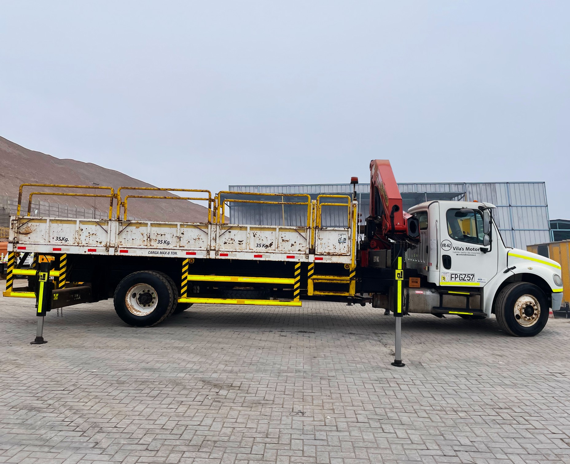 Camión Pluma Mercedes Benz Actros 4144K Vila's Motor